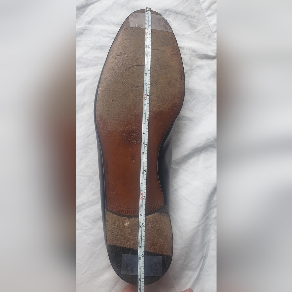 Cole Haan 9D Bragano Formal Tuxedo Slip-ons with Grosgain Ribbon, RARE, LUXE - Picture 5 of 8
